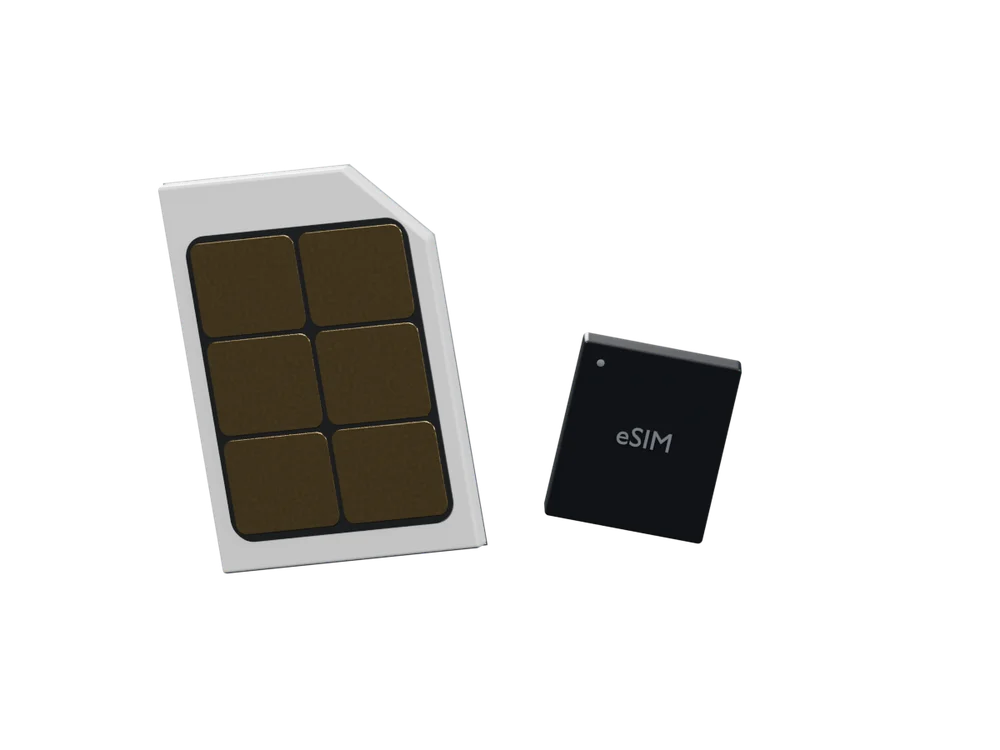 SIM card and embedded SIM chip
